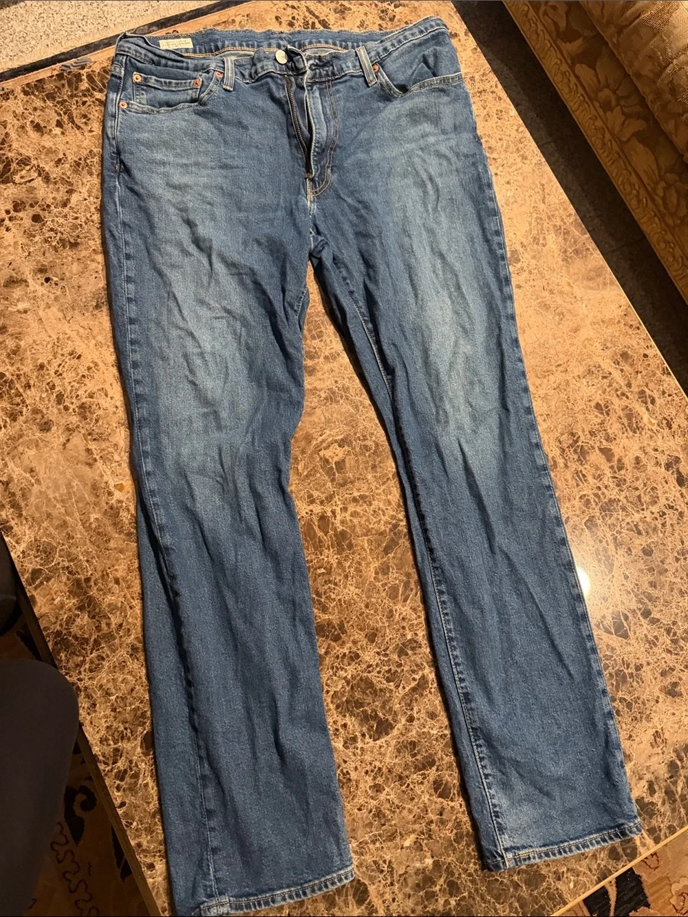 Levi's Classic Straight Blue Denim Jeans